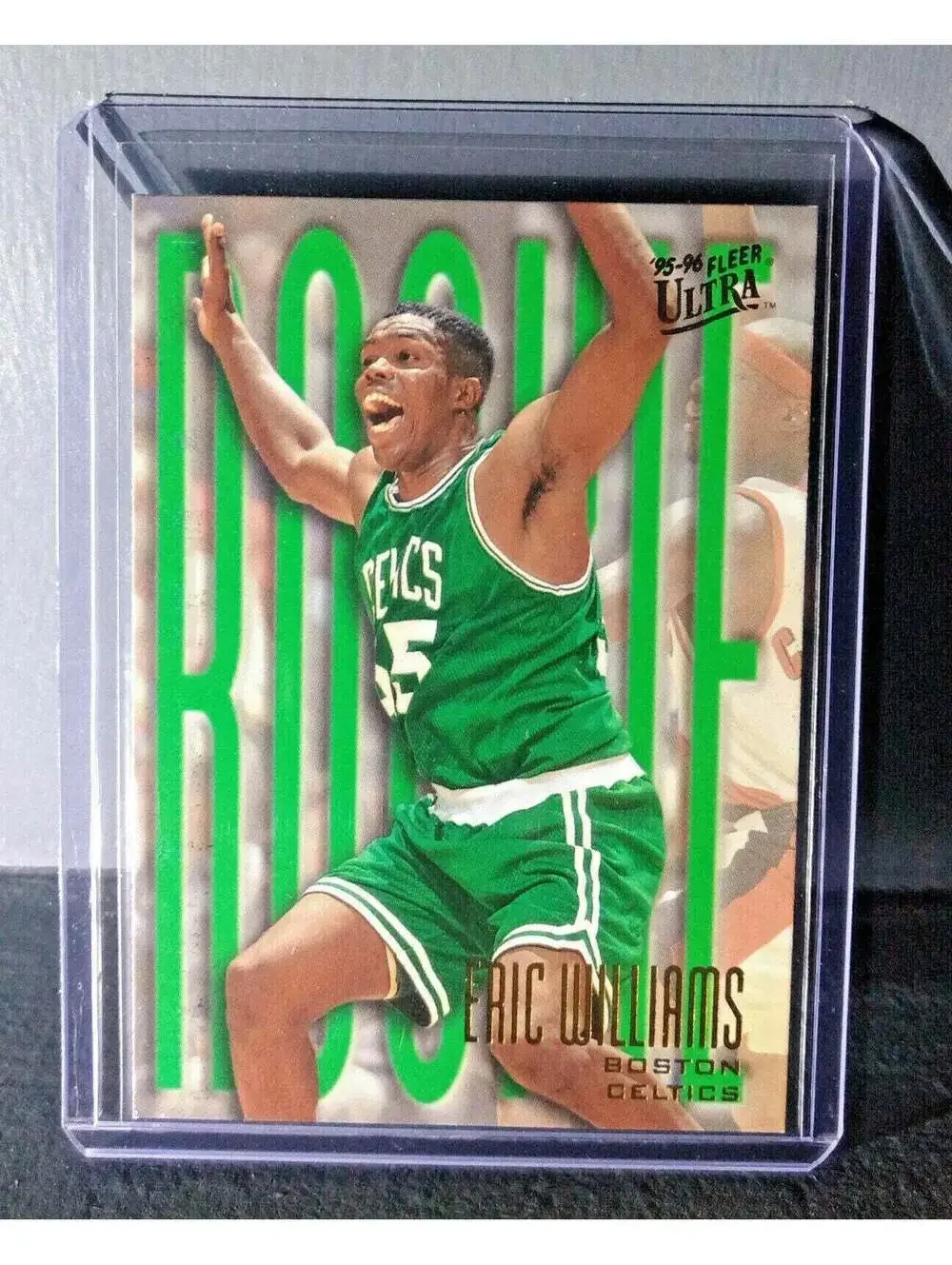 1995-96 Eric Williams #296 Fleer Ultra Rookie Basketball Card